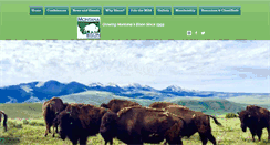 Desktop Screenshot of montanabison.org